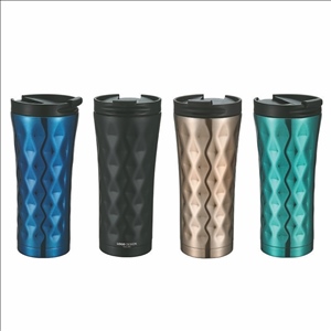 Insulated Coffee Mug 17oz, Leak Proof Coffee Cups with Lid, Thermal Coffee Cups Stainless Steel